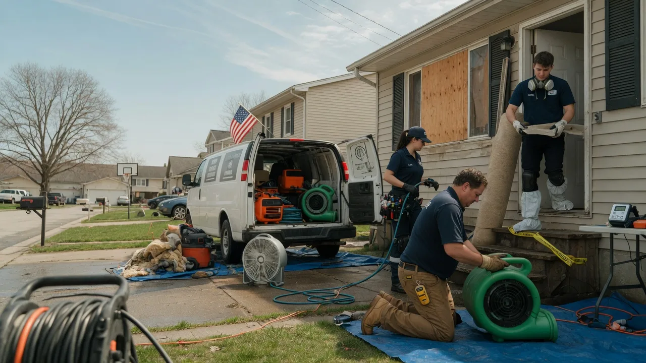 Water Damage Restoration in Morocco, IN near me